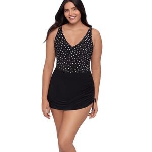 NWT Trimshaper Sea Stones Swimdress